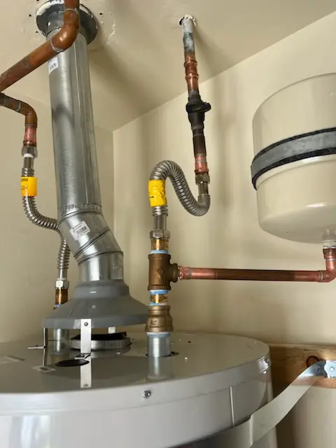 Water heater installation and plumbing repair in Bachman